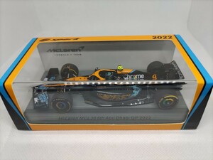 マクラーレン MCL36 ノリス アブダビGP 2022 スパーク 1/43