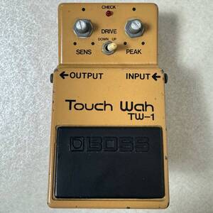 希少 動作品 BOSS ボス Touch Wah タッチ ワウ TW-1 日本製 1979年 エフェクター