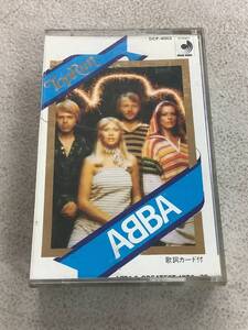 v687 カセットテープ ABBA アバ TopRun GREATEST HITS 20 グレイテスト・ヒッツ 20 歌詞カード欠 DCP-4003　2Ha3