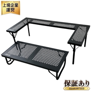 Coleman 3way BBQ テーブル セット コールマン バーベキュー アウトドア用品 中古 M9586861