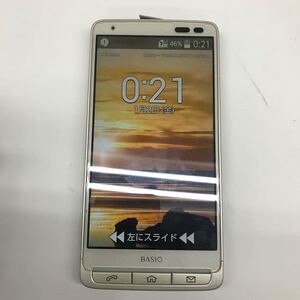 09ys 美品 au 京セラ BASIO KYV32 かんたんスマホ はじめてスマホ 32GB 利用制限○ リセット済み IMEI:357008061831691