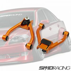 車検OK JZX110 SXE10 アッパー アーム フロント 調整式 17クラウン JZS171 アルテッツァ SKIDRACING スキッドレーシング # :15 A1