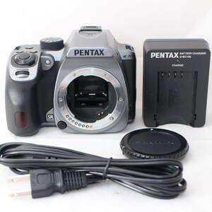 ★美品★ショット数7869回！PENTAX ペンタックス K-70 ボディ シルバー #6544