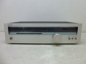 10986★オンキョー ONKYO AM/FMステレオチューナーデッキ T-7700 ★中古★