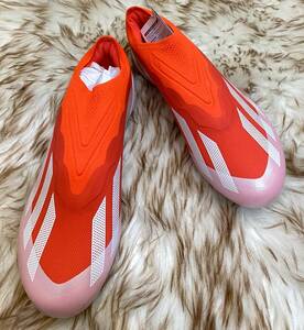 《激レア即決/大人規格/紐なし/トップモデル》adidas X CRAZYFAST.1 LL FG22.0cm《ソーラーレッド》