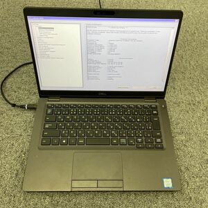 ジャンク品 DELL Latitude 5300 Core i5-8265U／メモリ4GB／HDDなし／現状渡し(管理110706)