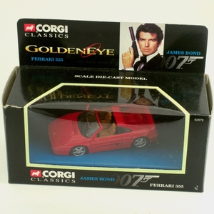 コーギー（Corgi） 007 フェラーリ 355 FERRARI 355 JAMES BOND 1/43