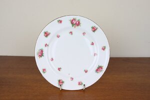 ロイヤルドルトン　プレート　ケーキ皿　薔薇　バラ　アンティーク　royal doulton　W4