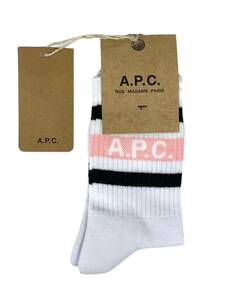 A.P.C. (アーペーセー) 靴下 ソックス ライン入り Lady