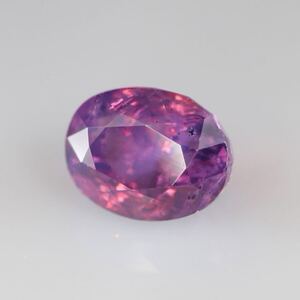 ★可愛い★天然シルキーバイオレットサファイアルース0.925ct★オーバルミックスカット★シルキー★非加熱の可能性有り★