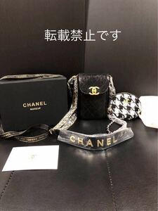 希少新品　シャネル ノベルティ CHANEL スマホショルダー　スマホポーチ コインケース ショルダーポーチ　ミニバッグ　斜め掛け