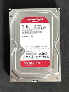 【送料無料】 ★ 1TB ★ WD Red　/　WD10EFRX 【使用時間：3891ｈ】良品 3.5インチ内蔵HDD WesternDigital RED AVコマンド対応[管理■3JZZ]