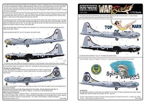 Kits-World(172069)1/72 Boeing B-29A-60-BW Superfortresst 