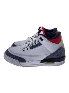 NIKE◆AIR JORDAN 3 RETRO SE-T GS_エアジョーダン 3 レトロ SE-T GS/23cm/WHT