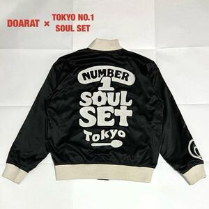 【希少】DOARAT×SOUL SET　コラボスタジャン　20周年記念品　廃盤　刺繍　完売品　ワッペン　ドゥアラッド　ソウルセット　袖デザイン