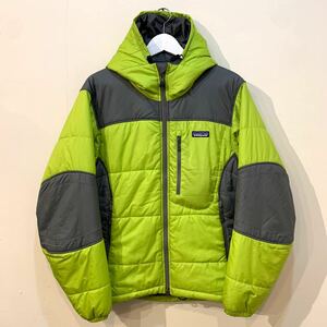 2010 パタゴニア ダスパーカ 2トーン patagonia DAS PARKA 84101F0 プリマロフト 中綿 キズ有 LEK ライト ゲッコ― グリーン S