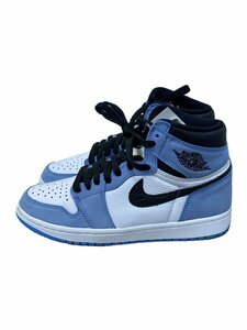 NIKE◆AIR JORDAN 1 RETRO HIGH OG_エアジョーダン 1 レトロ ハイ OG/25cm/BLU/レサ