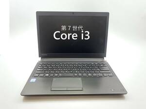 Toshiba dynabook ノートパソコン 第7世代 Intel Core i3 13.3型画面 USB, USB3.0, HDMI, Lanポート, VGA R73/J-240108-6