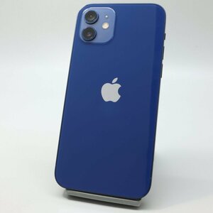 Apple iPhone12 128GB Blue A2402 MGHX3J/A バッテリ81% ■au★Joshin7007【1円開始・送料無料】