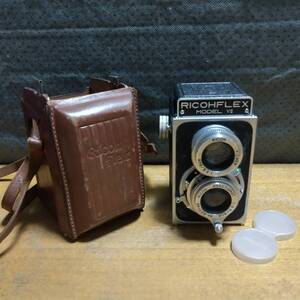 【良品中古】★RICOHFLEX MODFL Ⅶ ANASTIGMAT 80mm F3.5 ブラックボディ昭和レトロ ★完動品★