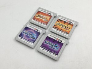 ♪▲【Nintendo】3DS ゲームソフト ポケットモンスター ウルトラサン/ウルトラムーン/サン/ムーン 4点セット まとめ売り 0114 16