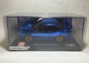 京商 ミニッツ ボディ インプレッサ SUBARU Impreza 22B Chrome Blue mini-z AWD オートスケール MA020 MR03 EVO ASC Auto Scale MZP457CBL