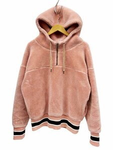 UGG australia (アグオーストラリア) KAILANI SHERPA HOODIE カイラニ シェルパ フーディ ハーフジップ ボア パーカー 1095904 S 桃/028