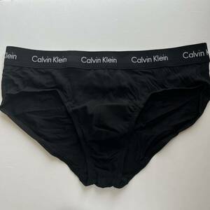 Calvin klein カルバンクライン メンズビキニ　XXL(XL) 黒　ビキニブリーフ　ブラック　コットンストレッチ　男性ビキニ　男性下着