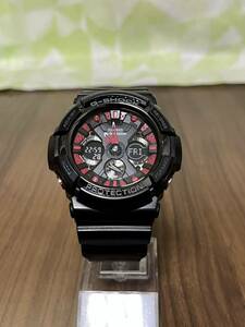 1円開始！電池新品！美品！CASIO G-SHOCK GA200SH-1AJF