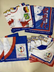 FIFA WORLD CUP KOREA JAPAN2002【新品】ハンカチ４柄9枚