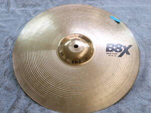 3502　SABIAN　セイビアンB8X-16RC　ロッククラッシュシンバル16”（中古 割れ ジャンク品）