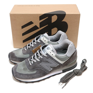 NEW BALANCE OU576PGL US7 25cm GRAY SUEDE MADE IN UK M576 ENGLAND ( ニューバランス 576 スウェード グレー 灰 UK製 )