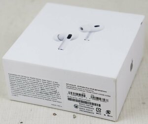 S★中古品★ワイヤレスイヤホン 『AirPods Pro 第2世代 MTJV3J/A』 Apple/アップル Model:A3047 箱・充電ケース等付属