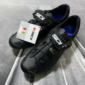 新品 SIDI Genius 10 Shoes サイズ42.5 ブラック シディ ジーニアス 10 カーボンシューズ SPD-SL イタリア製 並行輸入品