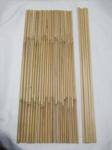 和竿　タナゴ竿　小鮒竿用　細物2節矢竹素材　30㎝　計30本