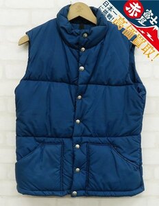 3J0184/ノースフェイス 中綿ベスト 茶タグ THE NORTH FACE ビンテージ