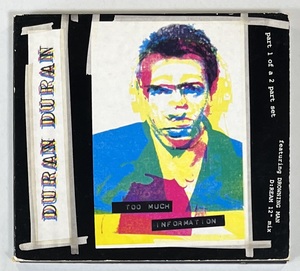 M5344◆DURAN DURAN◆TOO MUCH INFORMATION CD-1(1CD)輸入盤