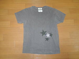 エム M × FOURHAND ラインストーン Tシャツ M カットソー ☆星 TMT /