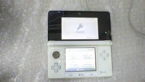 Nintendo 3DS　CTR-001　ホワイト　現状ジャンク品　①