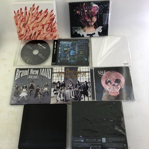 【10点セット】CD まとめ/BAND-MAID ONLINE OKYU-JI(Feb.11.2021) [完全生産限定盤]/WORLD DOMINATION DVD付/Unseen World BD付/03w00121