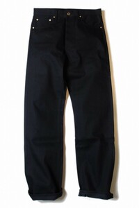 RED TAiL レッドテイル/ViSE/RKK-24.LA 5Poket Denim Pantカラー(BKBK)/サイズ38 新品、税込価格、送料無料、