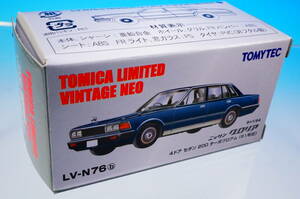 TOMYTEC TOMICA LIMITED VINTAGE NEO LV-N76b NISSAN GLORIA 4 DOOR SEDAN S=1/64