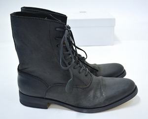 SAK サク Lace-up Boots Reverse レースアップブーツ 41 ブラック GUIDIレザー グイディ Leather Plain Toe プレーントゥ 編み上げ カーフ