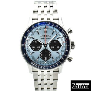 ブライトリング　BREITLING　ナビタイマーB01 クロノグラフ 43　AB0138241C1A1　アイスブルー/ブラック