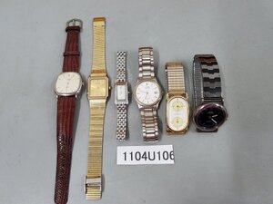 1104U106　腕時計　ジャンク品　おまとめ6点　LONGINES　RADO　など　※動作未確認