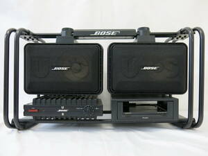 BOSE　ボーズ　【US-25S】　ペアスピーカー　【US-25A】　パワーアンプ　中古　音出し確認済　ケーブルあり　