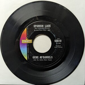  ☆GENE McDANIELS/SPANISH LACE1962