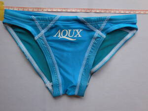 【サイズ：S】AQUX 競泳 水着 競パン ポロ ビニール .