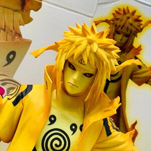 中古品 一番くじ NARUTO ナルト 疾風伝 繋がる思い C賞 MASTERLISE 波風ミナト 九喇嘛リンクモード