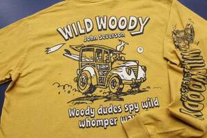 YTL37東洋Sサンサーフ ジョンセバーソンWOODY長袖Tシャツ